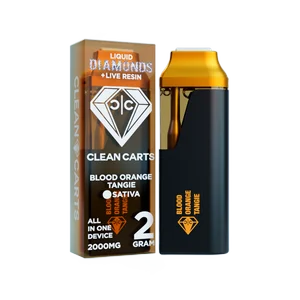 CLEAN CARTS BLOOD ORANGE TAN