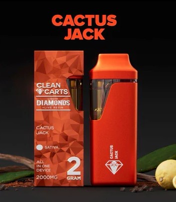 CLEAN CARTS CACTUS JACK