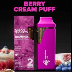 CLEAN CARTS BERRY CREAM PUFF