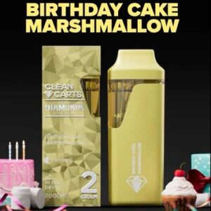 CLEAN CARTS BIRTHDAY CAKE MARSMALLOW