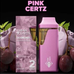CLEAN CARTS PINK CERTZ