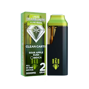 CLEAN CARTS SOUR APPLE