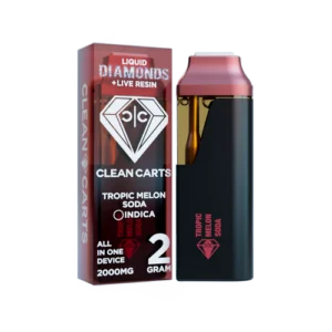 CLEAN CARTS TROPICAL MELON SODA