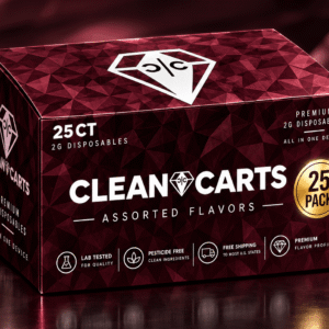 clean carts 25 ct assorted flavor box